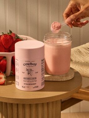 Cowboy Colostrum Superfood Powder in Strawberry 4.8 oz - Brand New & Sealed